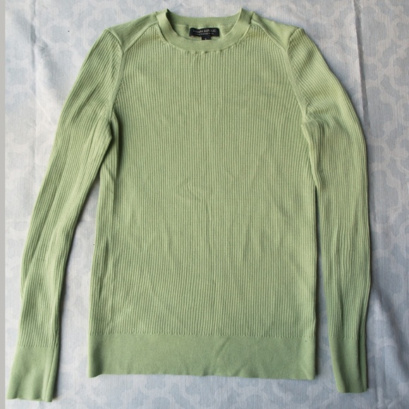 Banana Republic Green Merino Wool Sweater - S - Picture 2 of 6